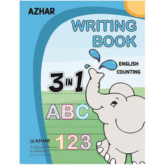 Azhar Writing Book 3 in 1