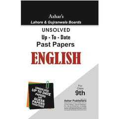 English Unsolved Class: 9th