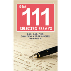 Gem 111 Selected Essays (C.S.S., C.S.P., P.C.S.)
