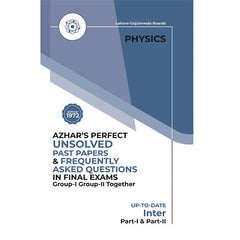 Physics Unsolved Past Paper Inter I & II
