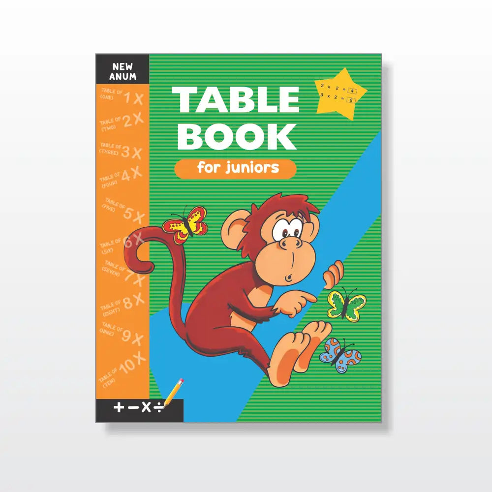 Table Book for Juniors