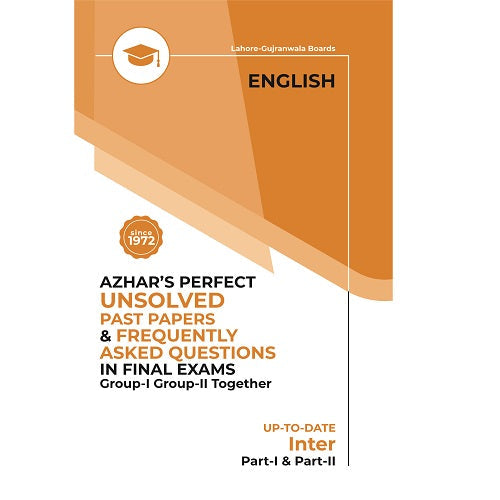English Unsolved Past Paper Inter I & II