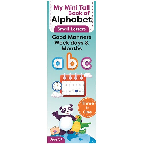 My Mini Tall Book of Alphabet Small Letters